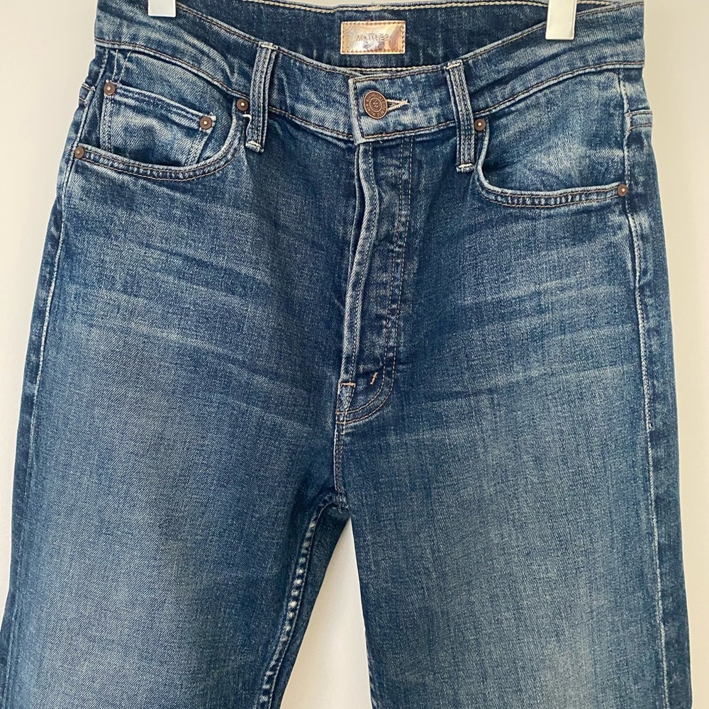 MOTHER the tomcat ankle jeans